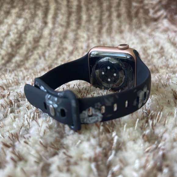 (Only Band) Floral Strap Compatible with Apple Watch Strap 38mm/40mm/42mm/44mm - Picture 5 of 7